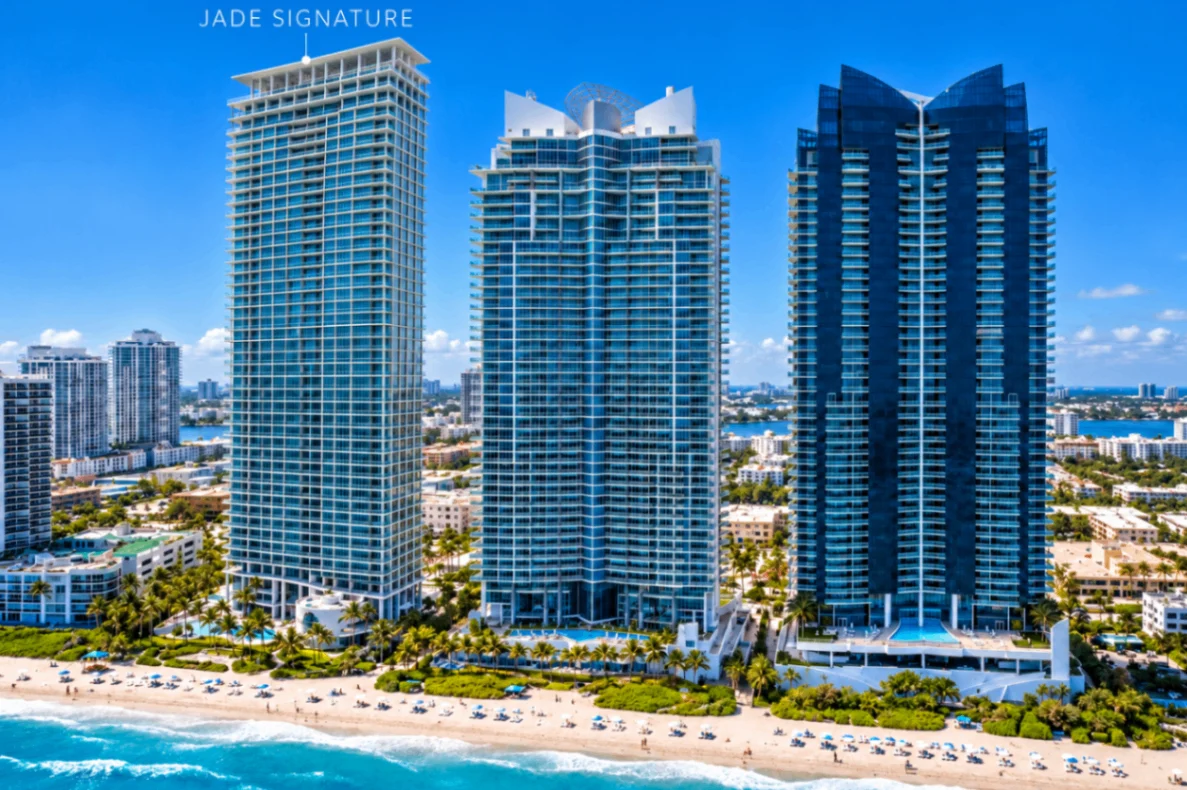 Jade Signature, a residential building in Sunny Isles Beach, Florida