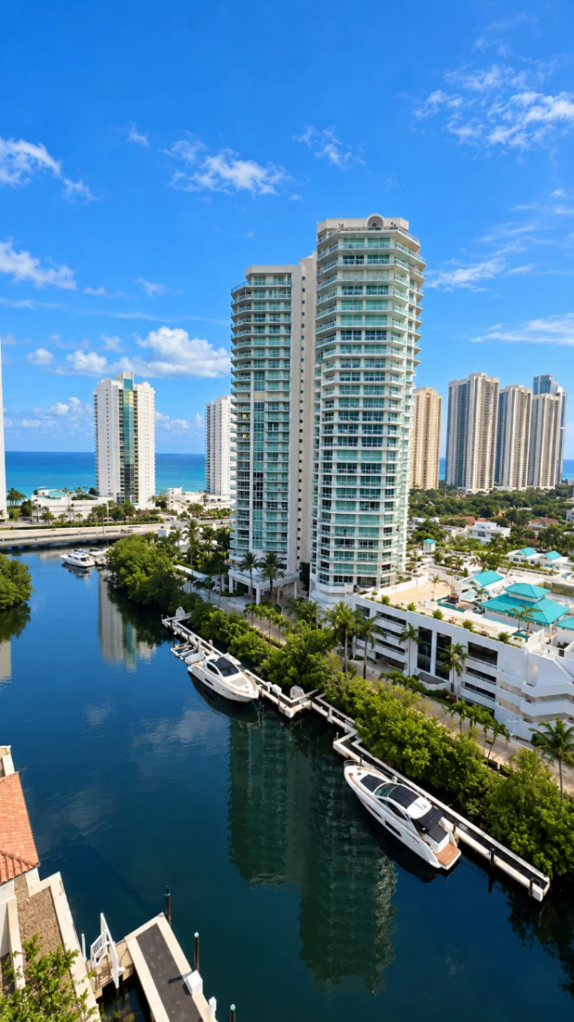 Oceania, a residential building in Sunny Isles Beach, Florida